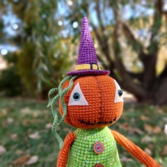 Mr. Pumpkin amigurumi pattern by Iryna Zubova