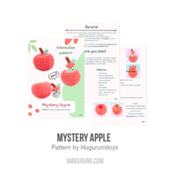 Mystery Apple  amigurumi pattern by Hugurumitoys