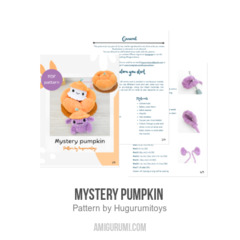 Mystery Pumpkin  amigurumi pattern by Hugurumitoys