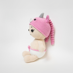 Luna The Baby Unicorn amigurumi by BlinkYarnCrafts