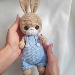 Bibi The Bunny amigurumi pattern by BlinkYarnCrafts