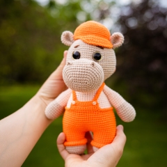 Hnery and Holly The Hippos amigurumi by BlinkYarnCrafts