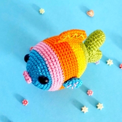 Dona, the fish amigurumi by Amigurumi with Eli