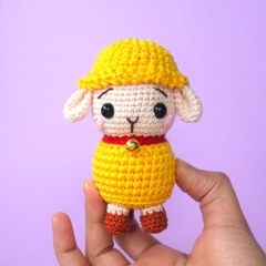 Friendly little Sheep amigurumi pattern by Amigurumi with Eli