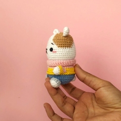 Tina the hamster amigurumi pattern by Amigurumi with Eli