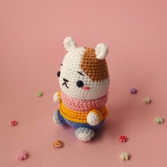 Tina the hamster amigurumi by Amigurumi with Eli