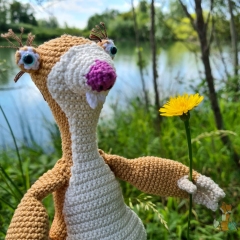 Sid from Ice Age amigurumi pattern by WoollyCubs