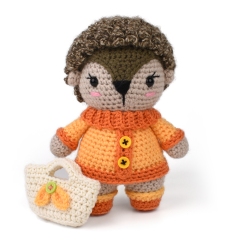 Forest Foragers  amigurumi pattern by Janine Holmes at Moji-Moji Design