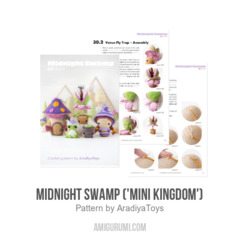 Midnight Swamp ('Mini Kingdom') amigurumi pattern by AradiyaToys