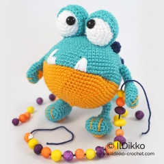 Buster the Monster amigurumi by IlDikko