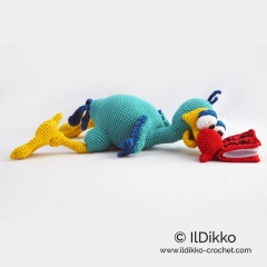 Didi the Dodo amigurumi pattern by IlDikko