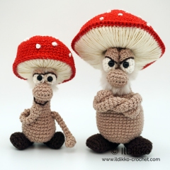 Fergus and Fungus the Fungi amigurumi by IlDikko