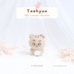 Baby Taehyun TXT Crochet Pattern