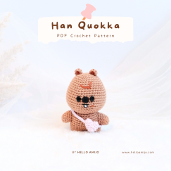 Baby Han Quokka SKZ Crochet Pattern