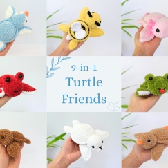 9-in-1 Low-Sew Turtle Friends