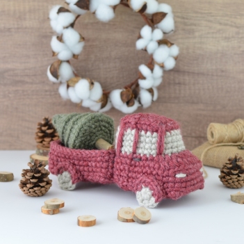 Christmas Truck amigurumi pattern by Elisas Crochet