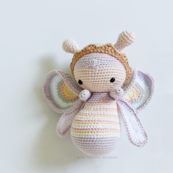 Addie the Butterfly amigurumi pattern by Bluesparrow Handmade