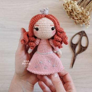 Good Witch Glinda Wizard of Oz amigurumi pattern by Ana Maria Craft