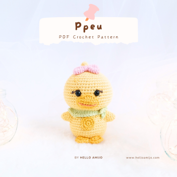 Ppeu BP Amigurumi Crochet Pattern amigurumi pattern by Hello Amijo