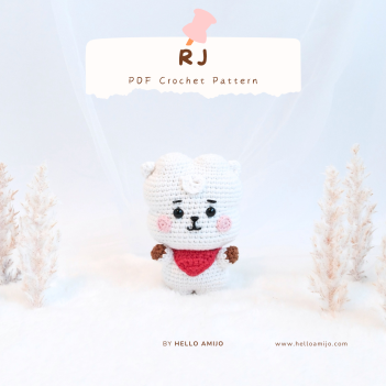 Baby RJ BT21 Crochet Pattern amigurumi pattern by Hello Amijo