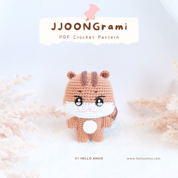 JJOONGrami ANITEEZ Crochet Pattern amigurumi pattern by Hello Amijo