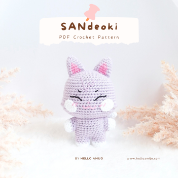 SANdeoki ANITEEZ Crochet Pattern amigurumi pattern by Hello Amijo