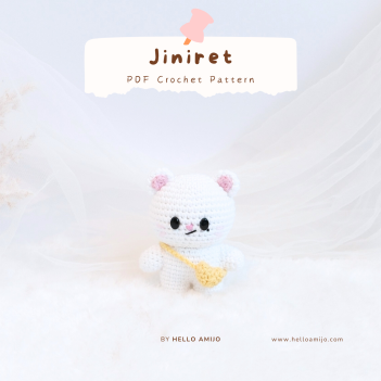 Baby Jiniret SKZOO Crochet Pattern amigurumi pattern by Hello Amijo