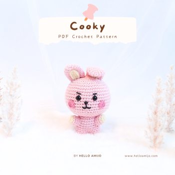 Baby Cooky BT21 Crochet Pattern amigurumi pattern by Hello Amijo