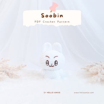 Baby Soobin TXT Crochet Pattern amigurumi pattern by Hello Amijo