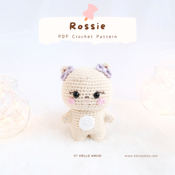 Rossie BP Crochet Pattern amigurumi pattern by Hello Amijo