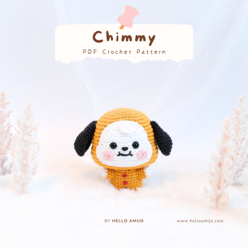 Baby Chimmy BT21 Crochet Pattern amigurumi pattern by Hello Amijo