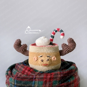 Moosenog amigurumi pattern by CraftyGibbon