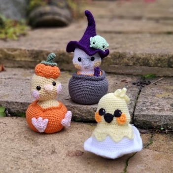 Halloween Sherbet amigurumi pattern by LittleEllies_Handmade