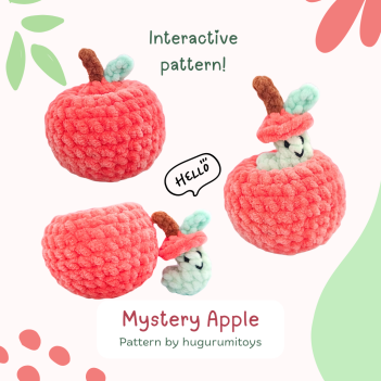 Mystery Apple  amigurumi pattern by Hugurumitoys