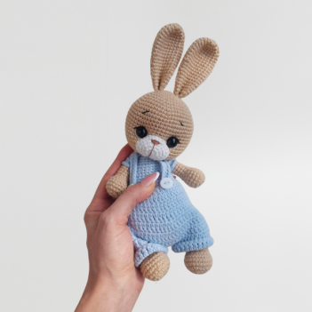 Bibi The Bunny amigurumi pattern by BlinkYarnCrafts