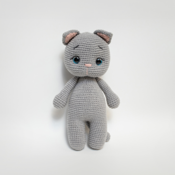 Cleo The Cat amigurumi pattern by BlinkYarnCrafts