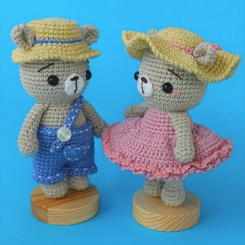 cute little bears amigurumi pattern by Amigurumi with Eli