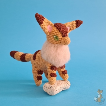 Teto from Nausicaa - Ghibli amigurumi pattern by WoollyCubs