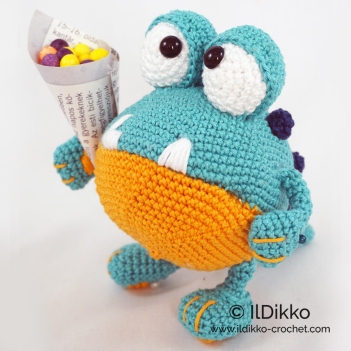 Buster the Monster amigurumi pattern by IlDikko