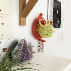 Freddy the Frog Wall Mount amigurumi pattern by Pepika