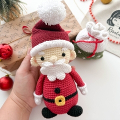 Cuddle Santa Claus amigurumi by RNata