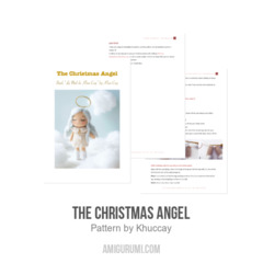 The Christmas Angel amigurumi pattern by Khuc Cay