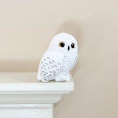 Snowy Owl amigurumi pattern by Curiouspapaya