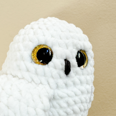 Snowy Owl amigurumi by Curiouspapaya