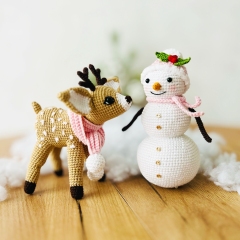 Christmas story amigurumi pattern by Fluffy Tummy