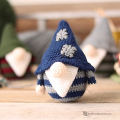 Beginner Gnome amigurumi pattern by Jen Hayes Creations