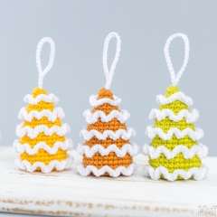 Mini Christmas Tree amigurumi by Mufficorn