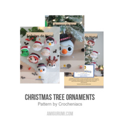 Christmas Tree Ornaments amigurumi pattern by Crocheniacs