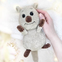 Quokka Quinny amigurumi pattern by Gutherz Design