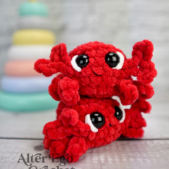 NO SEW Claude the Crab amigurumi by Alter Ego Crochet